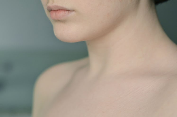 pale lips and skin