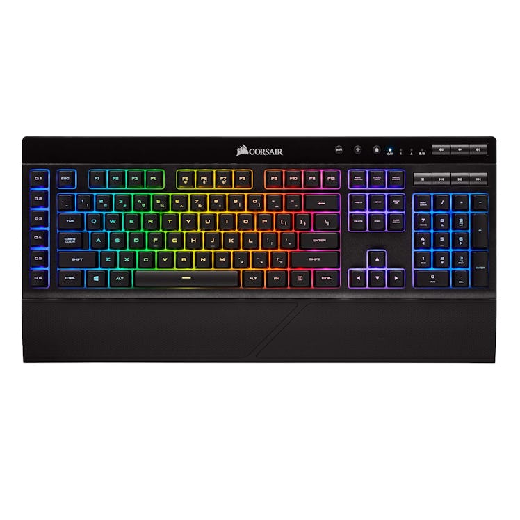 CORSAIR K57 RGB Wireless Gaming Keyboard - <1ms Response time with Slipstream Wireless - Connect wit...