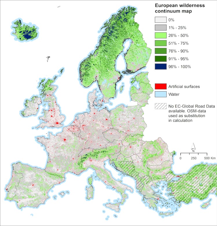 European wilderness.