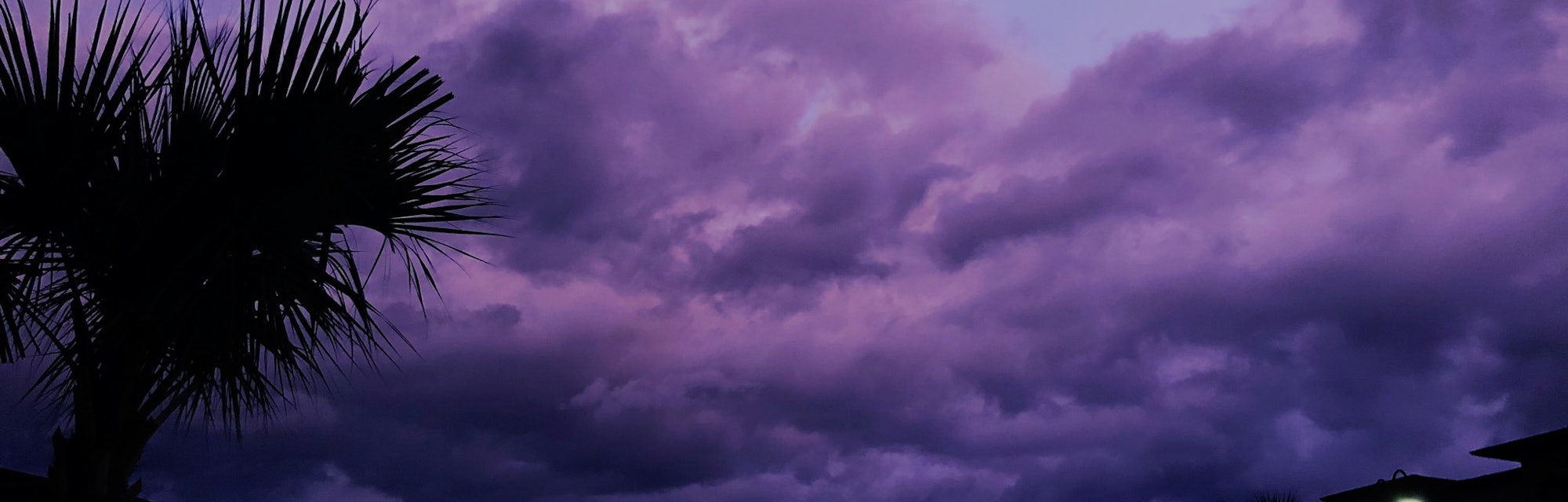 Hurricane Dorian Purple Florida Skies Look Like Stranger Things