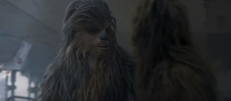 That other Wookie is actually played by Anthony Daniels in 'Solo'.