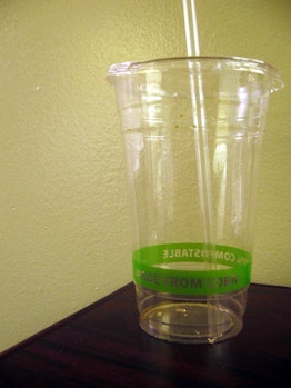 plastic cup