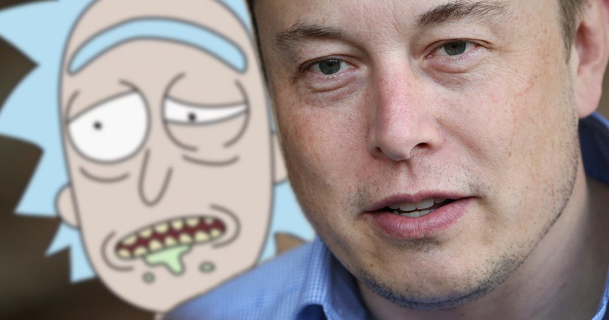 Elon musk's 'rick and morty' cameo solves a twitter mystery Elon Musk Just Admitted to Being a Fan of 'Rick and Morty'