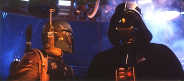 Boba Fett and Darth Vader in Cloud City