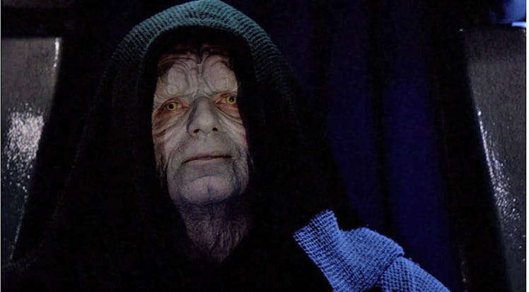 Ian McDiarmid in 'Return of the Jedi'