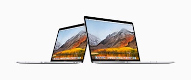 The MacBook Pro side-by-side.
