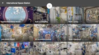 google street view international space station