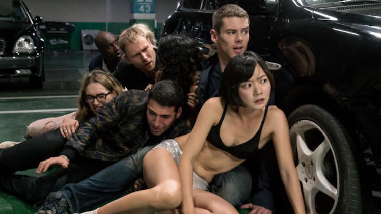 In the Season 2 finale, almost the entire 'Sense8' cluster physically met IRL.