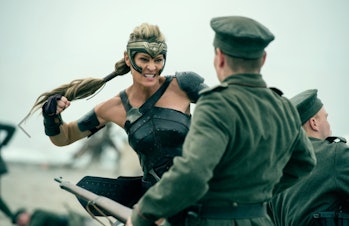 Why can't Diana return home to Themyscira in 'Wonder Woman'?