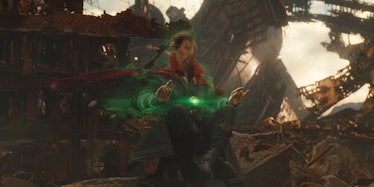 Doctor Strange peers into millions of alternate futures in 'Infinity War'.