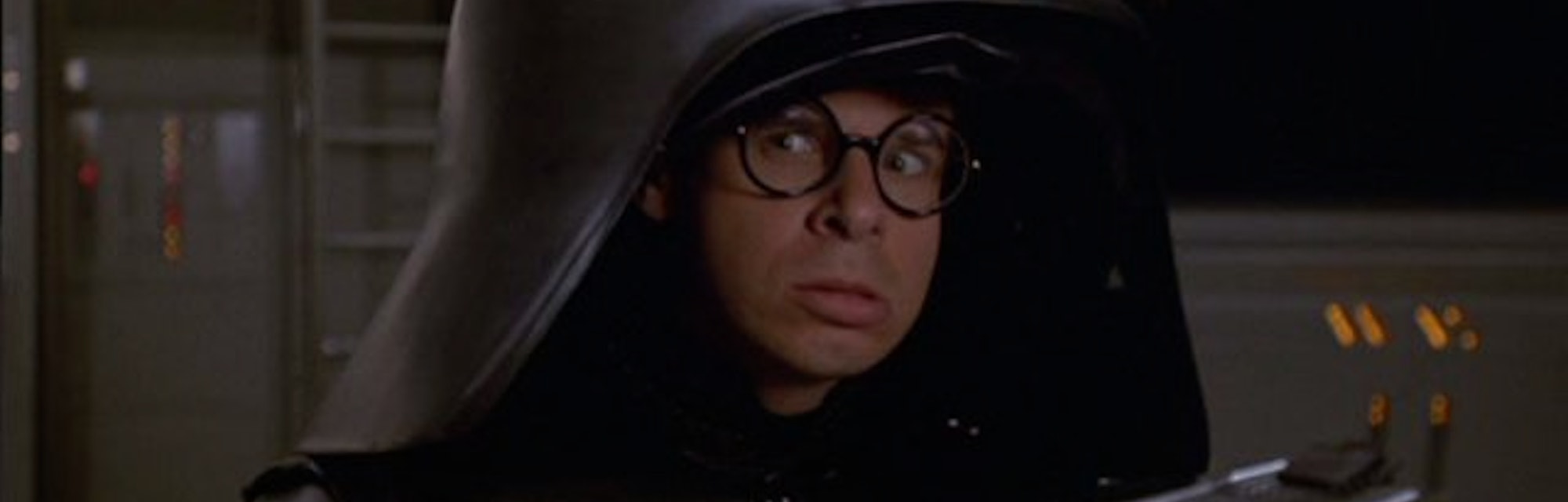 It S Not Spaceballs 2 But Rick Moranis Is Playing Darth Helmet Again