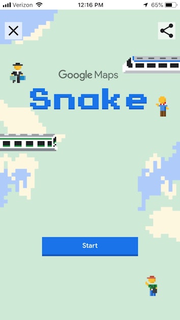 Google just added the classic phone game 'Snake' to Google Maps as an April  Fools' Day gag - here's how to play it