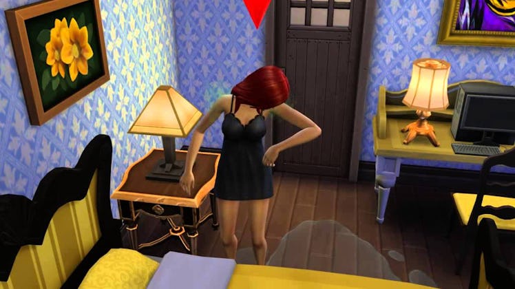 'The Sims 4' Pee on the Floor