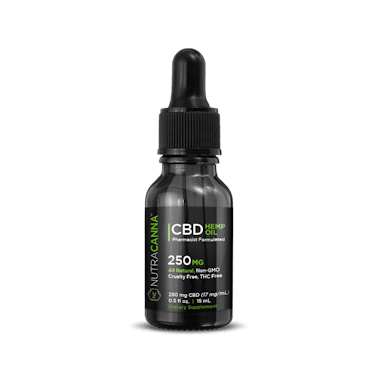 Hemp-Derived CBD Oil 250 MG