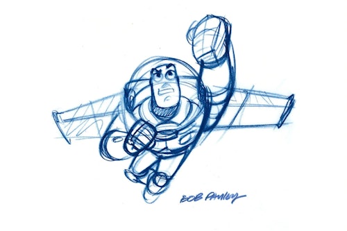 Buzz Lightyear ''Buzz'' Framed Giclée on Paper by Bob Pauley