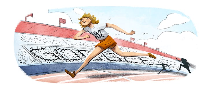 Fanny Blankers-Koen Google Doodle