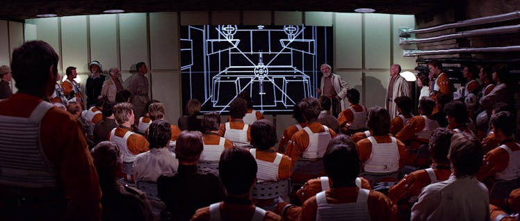 The Death Star plans reveal a design flaw in 1977