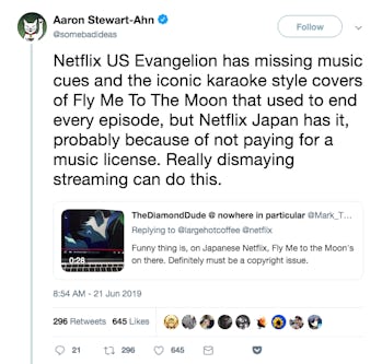 Neon Genesis Evangelion Arrives On Netflix Minus One Beloved Feature