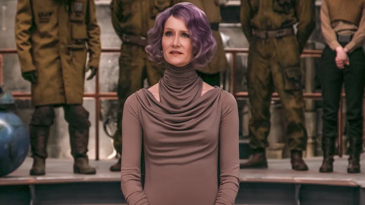 Laura Dern as Admiral Holdo in 'The Last Jedi'