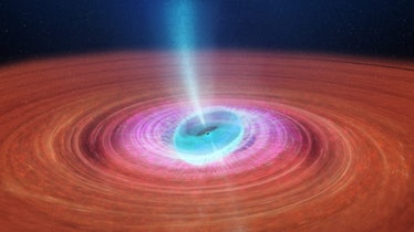 wobbling black hole in V404 Cygni