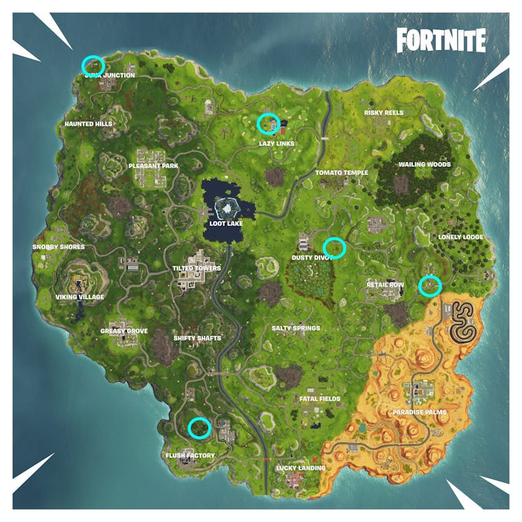 'Fortnite' Vehicle Timed Trials