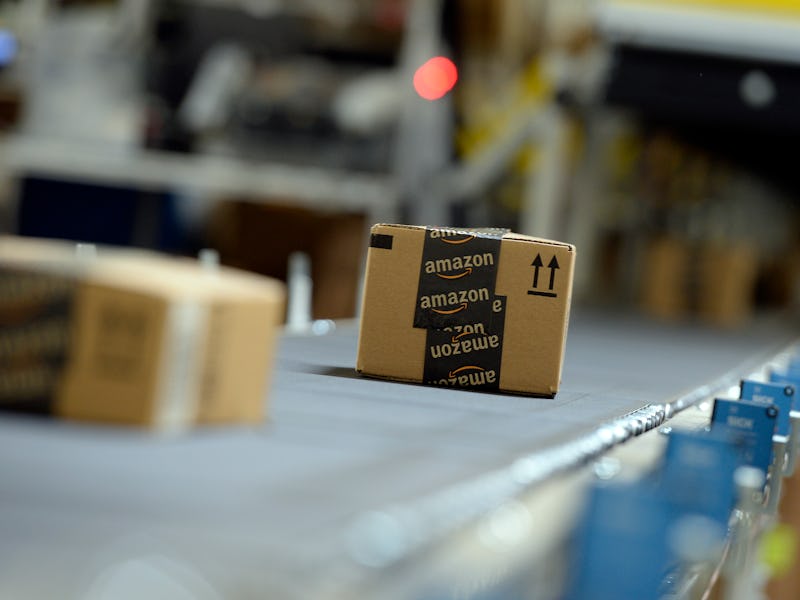 An Amazon Prime package