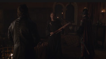 Qyburn gifts Bronn with Tyrion's crossbow in 'Game of Thrones' in Season 8
