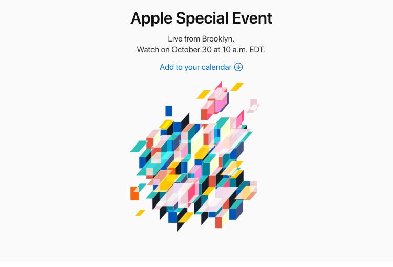 Apple October Event How to Live Stream iPad Pro Announcement