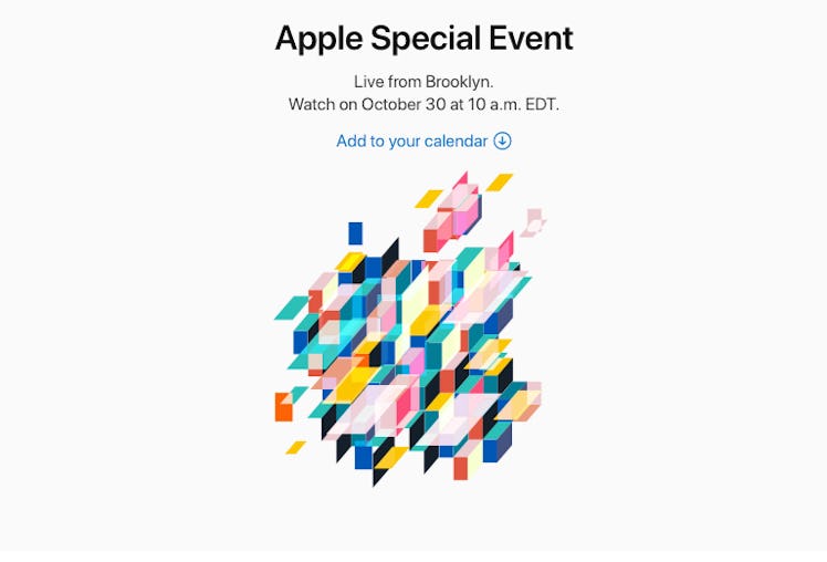 apple october event