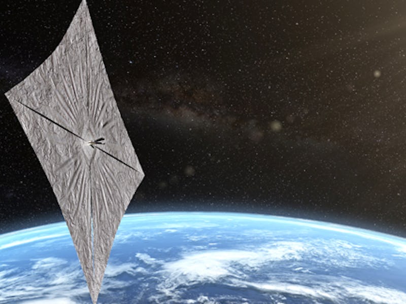 LightSail 2 launching into orbit 