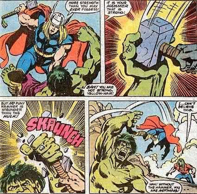 Thor Hulk Mjolnir