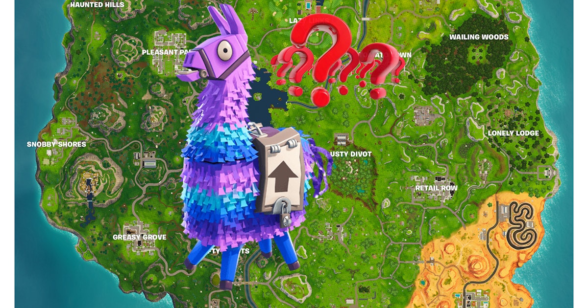'Fortnite' Supply Llama Locations Where to Find Them on the Map