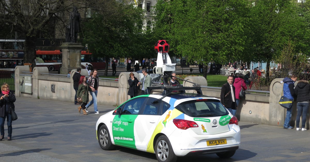 street view cars can see hidden signs