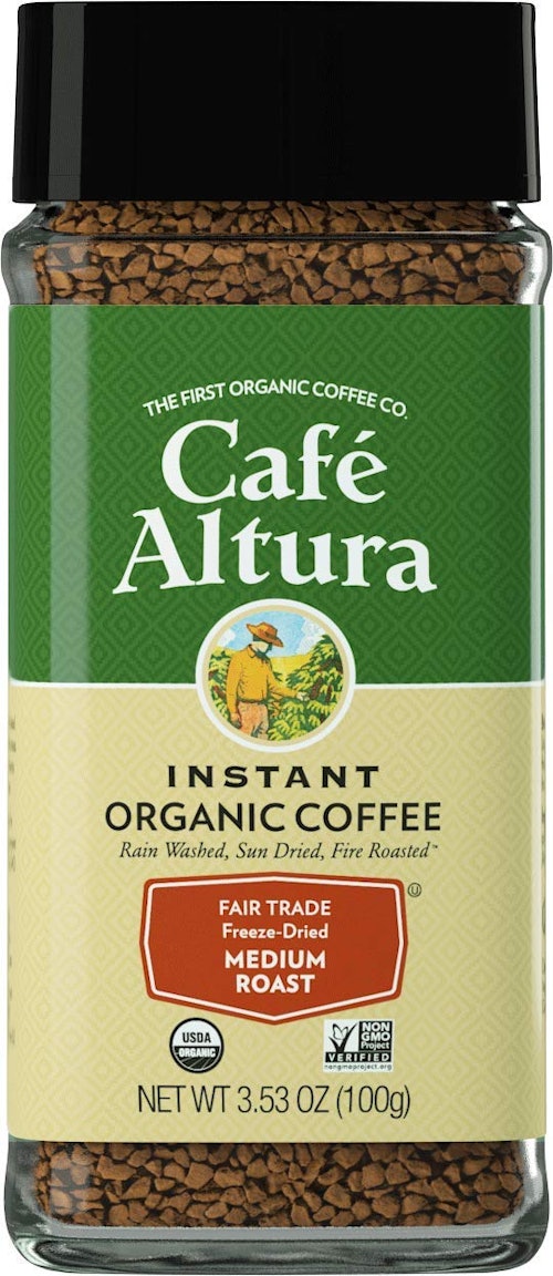 Cafe Altura Freeze Dried Instant Organic Coffee