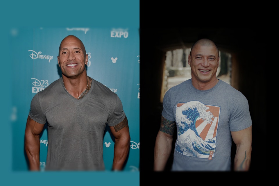 The Rock S Stunt Double Has His Own Hollywood Story