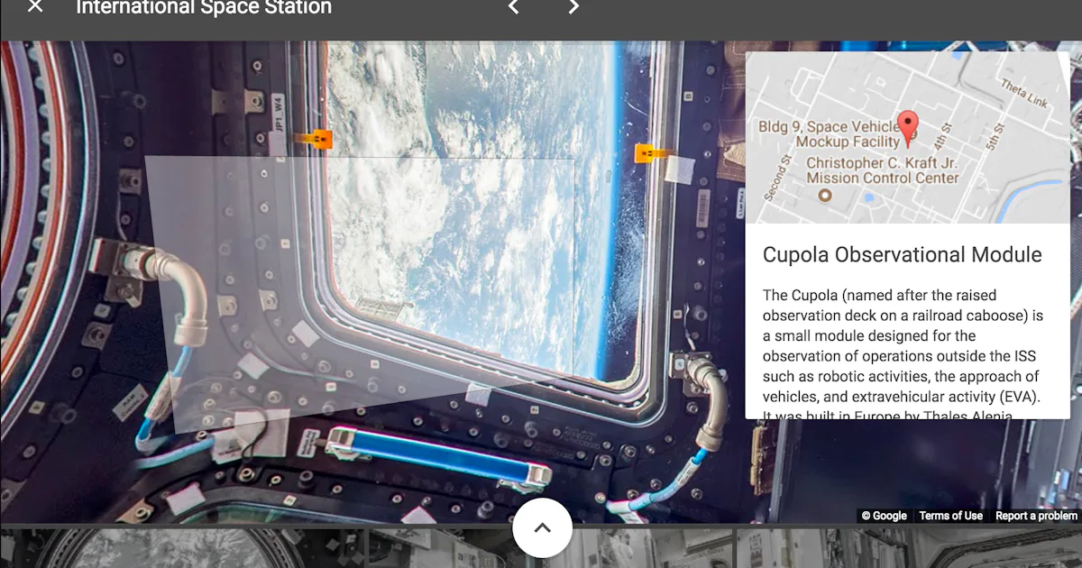 Google Street View is Now on the ISS and It’s Breathtaking