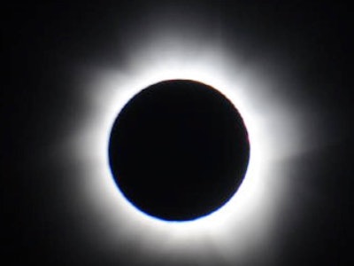 The Sun during America's last total solar eclipse