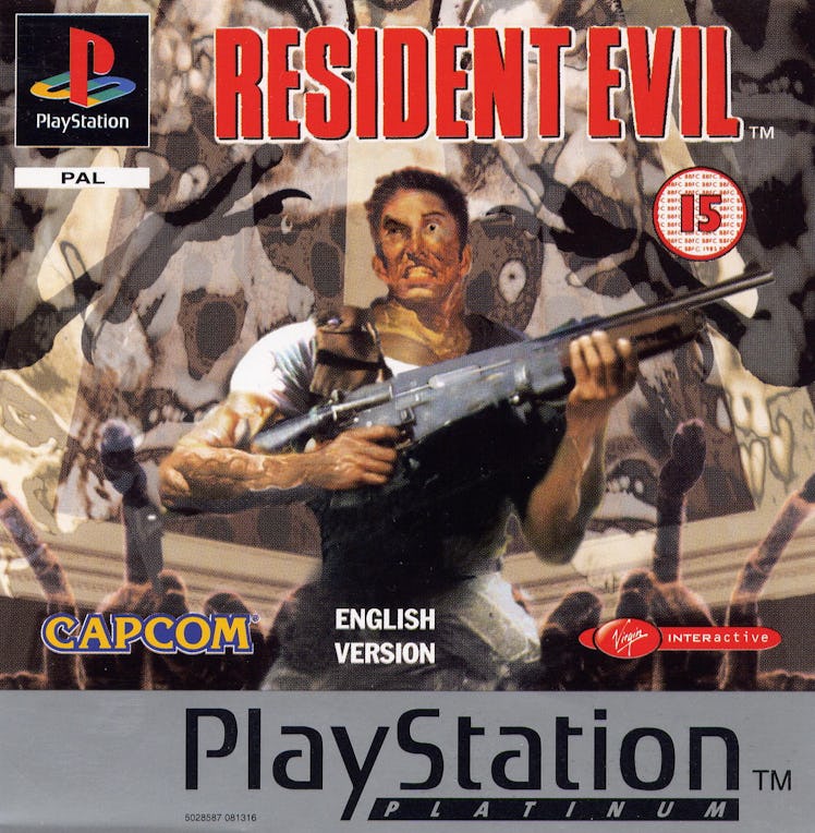 A cover of the original 'Resident Evil' game.