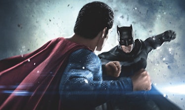 Batman V Superman fight punch