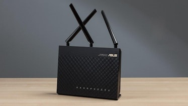 Asus RT-AC68U on a table