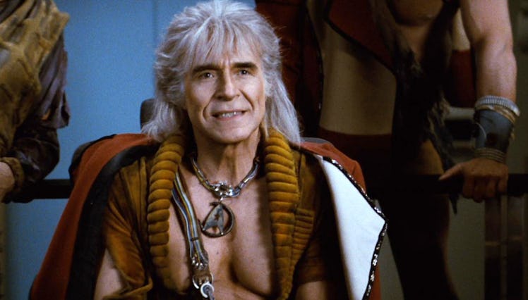 Ricardo Montalbán as Khan in 'Star Trek II: The Wratch of Khan'.
