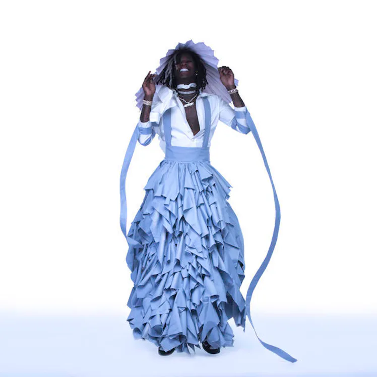 young thug in pink dress Young Thug