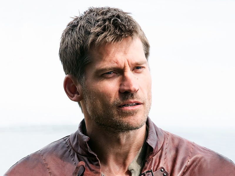 Jaime Lannister wearing his leather jacket in 'Game of Thrones.'