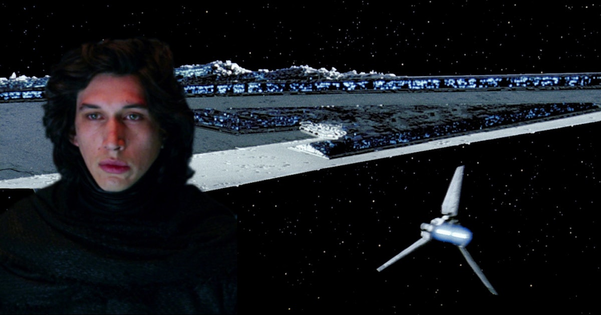 Kylo S Dreadnaught In Last Jedi Isn T As Big As Darth Vader S