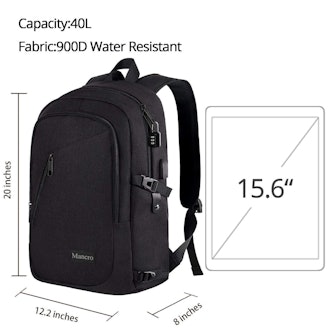 Anti Theft Business Laptop Backpack