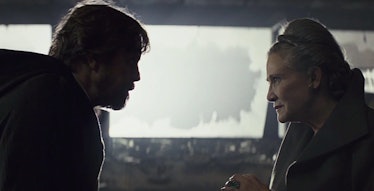 Luke and Leia in 'The Last Jedi'