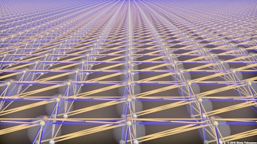 The entanglement structure of a large-scale quantum processor made of light.