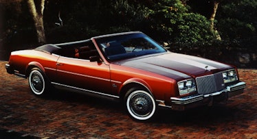 The 1982 Buick Riviera convertible. 