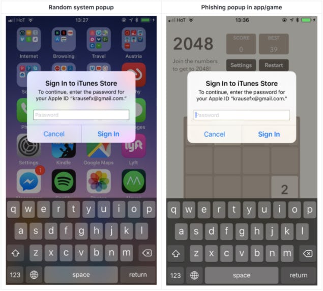 Apple Password Phishing: Researcher Shows How Incredibly Easy It Can Be