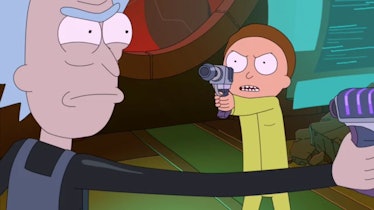 It gets pretty dark when Morty's down to kill grandpa.